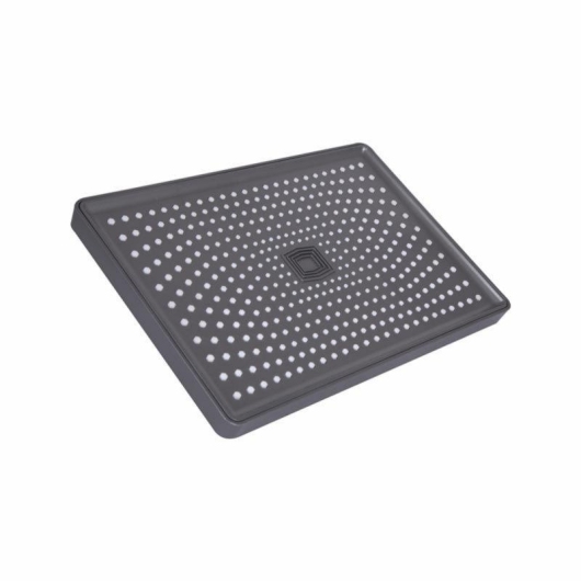 Потолочная лейка Qtap (305x210x40) для душевой системы Presto Graphite QTPRE30521040GRP50582 купить в САНН Одесса