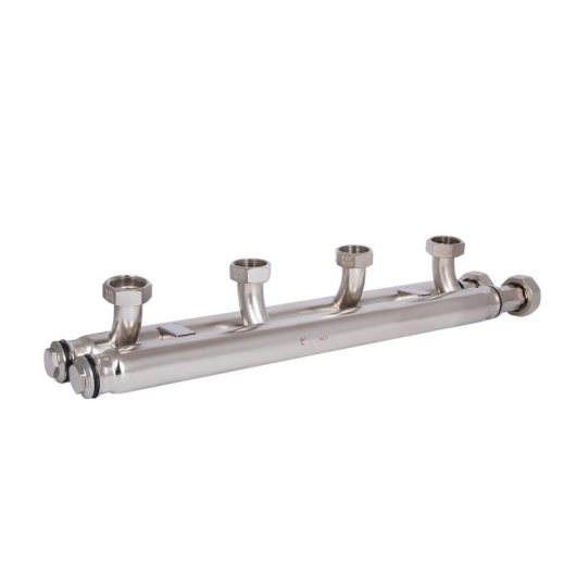 Коллектор распределительный Thermo Alliance Forte Quick System для 2 насосных групп 1 1/4"x1, нерж. сталь SUS 304 TAF-QSK2 купить в САНН Одесса