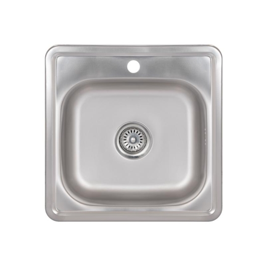 Кухонная мойка Brinex 4848 0,6 мм Satin (BRIN4848SAT0651257) купить в САНН Одесса