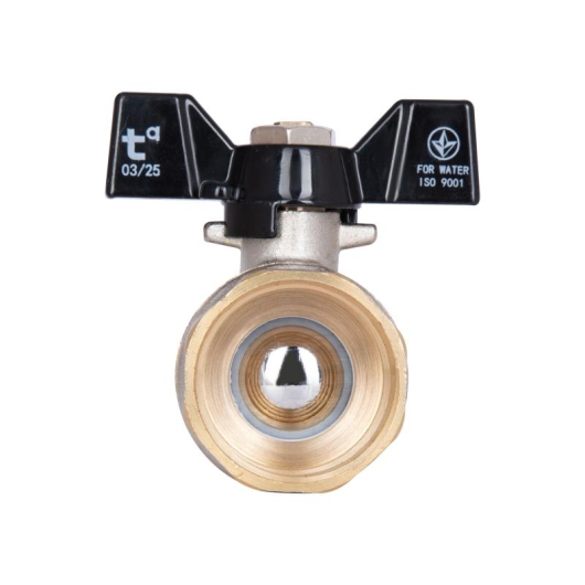 Кран шаровой Thermo Alliance Base 1" ВР для воды (бабочка) SD602W25 купить в САНН Одесса, изображение 6