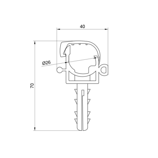 Крепеж Thermo Alliance 26 SD09926 купить в САНН Одесса, изображение 2