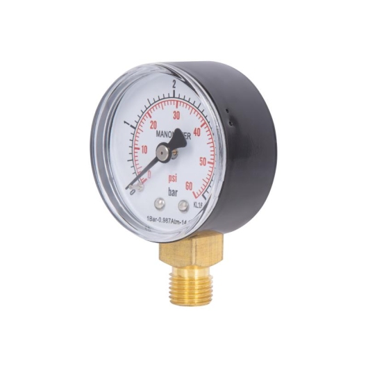Манометр Thermo Alliance Standart 50 мм 1/4", нижнее подключение SD1704B купить в САНН Одесса, изображение 3