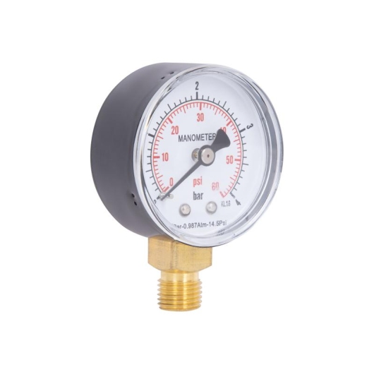 Манометр Thermo Alliance Standart 50 мм 1/4", нижнее подключение SD1704B купить в САНН Одесса, изображение 4