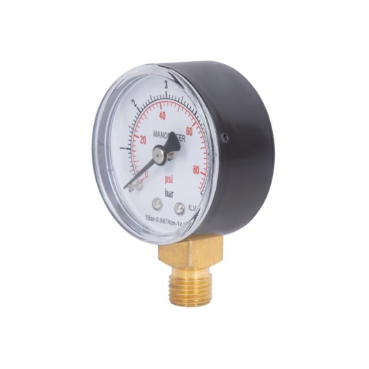 Манометр Thermo Alliance Standart 50 мм 1/4", нижнее подключение SD1706B купить в САНН Одесса, изображение 3