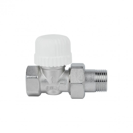 Кран радиаторный Icma 1/2" 28х1,5 прямой №775 купить в САНН Одесса, изображение 3