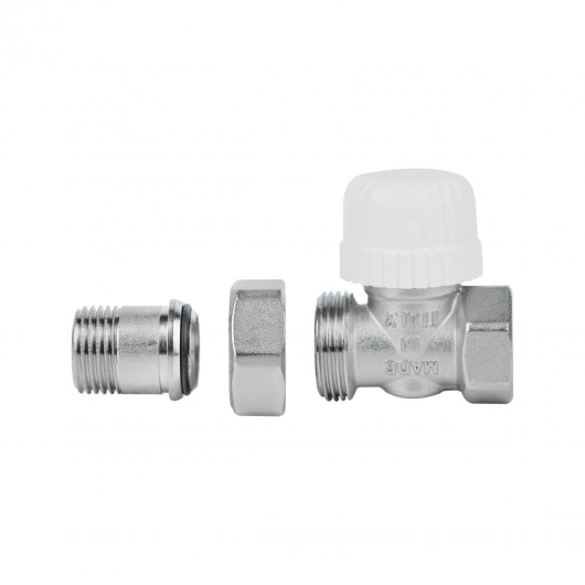Кран радиаторный Icma 1/2" 28х1,5 прямой №775 купить в САНН Одесса, изображение 4