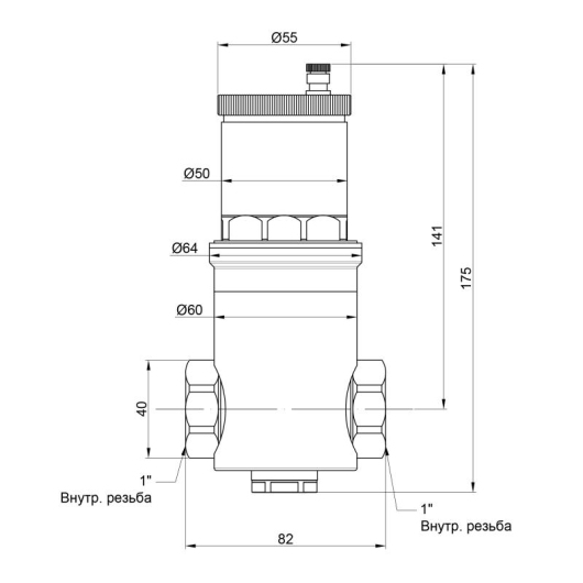 Дегазатор Icma 1" №740 купить в САНН Одесса, изображение 2