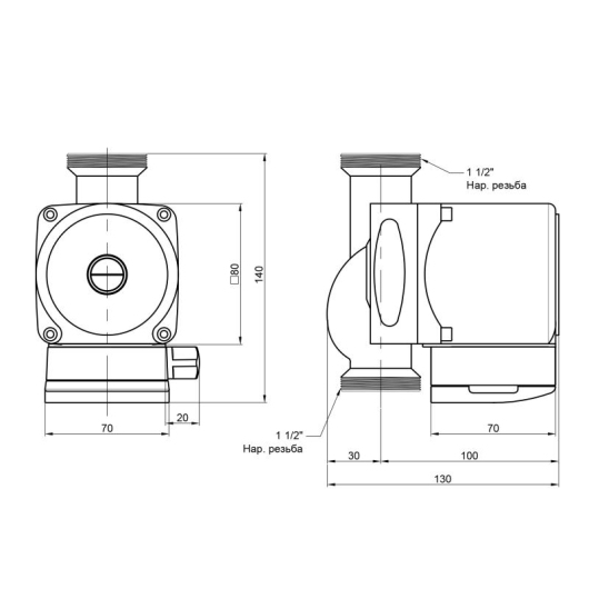 Насос Grundfos Icma 25/40 №P320 купить в САНН Одесса, изображение 2