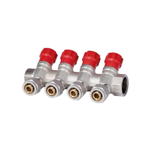 Коллектор Thermo Alliance Standart 3/4" 4 выхода SD230W4 купить в САНН Одесса, изображение 3