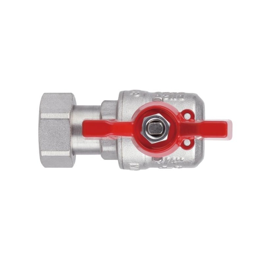 Кран шаровой с накидной гайкой Thermo Alliance Forte 3/4" ВН для воды угловой SF224W20 купить в САНН Одесса, изображение 7