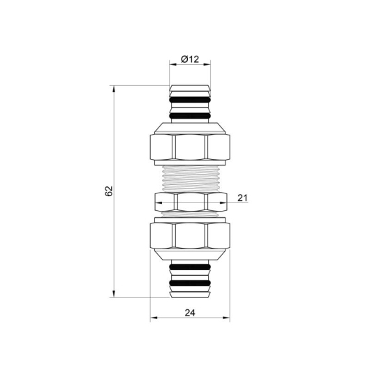 Муфта обжимная Icma 16 №530 купить в САНН Одесса, изображение 2