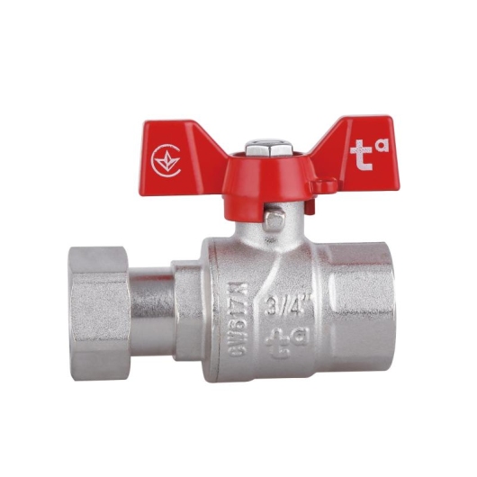 Кран шаровой с накидной гайкой Thermo Alliance Forte 3/4" ВР для воды прямой SF260W20 купить в САНН Одесса, изображение 4