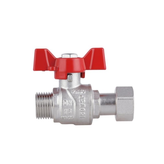 Кран шаровой с накидной гайкой Thermo Alliance Forte 1/2" ВН для воды прямой SF261W15 купить в САНН Одесса, изображение 4