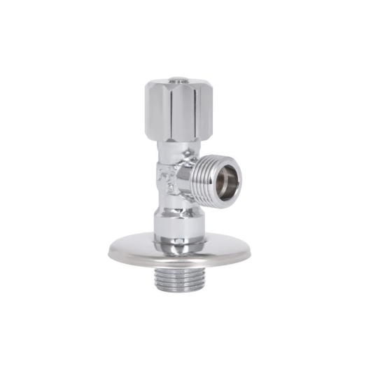 Кран угловой Thermo Alliance Standart (ручка шестигранник) с вент.буксой 1/2"Н х 1/2"Н SF3441515 купить в САНН Одесса, изображение 3