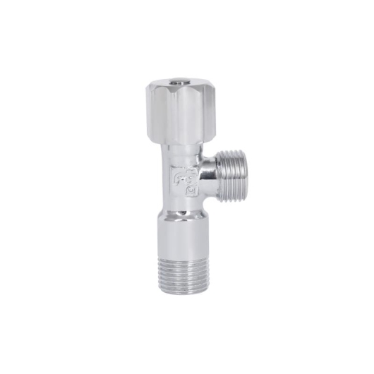 Кран угловой Thermo Alliance Standart (ручка шестигранник) с вент.буксой 1/2"Н х 1/2"Н SF3441515 купить в САНН Одесса, изображение 5