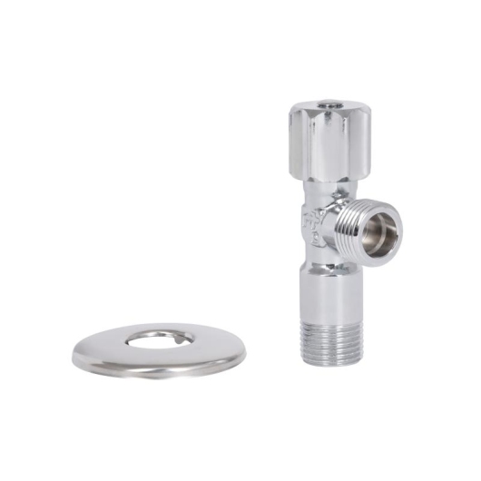 Кран угловой Thermo Alliance Standart (ручка шестигранник) с вент.буксой 1/2"Н х 1/2"Н SF3441515 купить в САНН Одесса, изображение 7