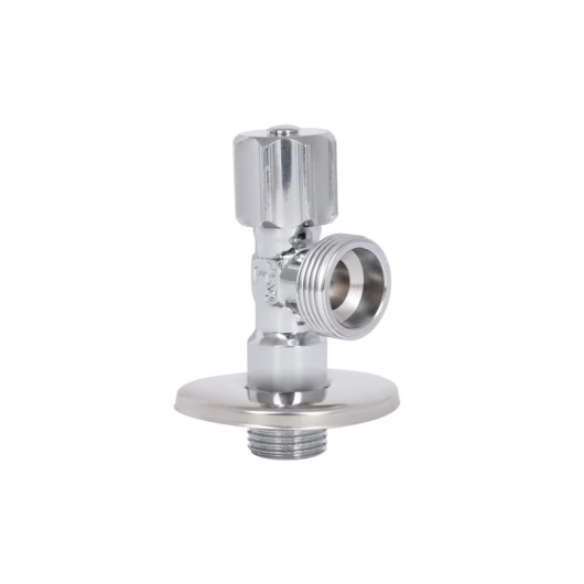 Кран кутовий Thermo Alliance Standart (ручка шестигранник) з вент.буксою 1/2"З х 3/4"З SF3441520 купити в САНН Одеса, зображення 3