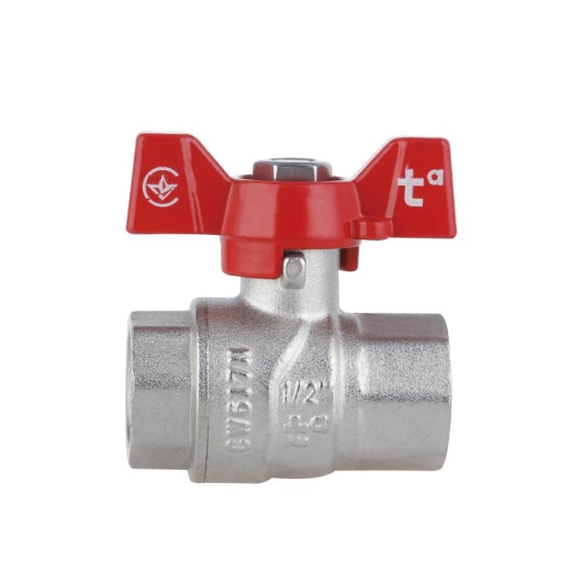 Кран шаровой Thermo Alliance Forte 1/2" ВР для воды (бабочка) SF602W15 купить в САНН Одесса, изображение 5