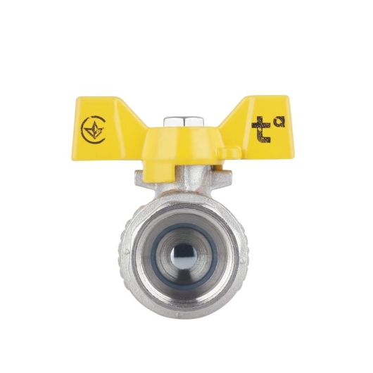 Кран шаровой Thermo Alliance Forte 3/4" ВР для газа (бабочка) SF602G20 купить в САНН Одесса, изображение 6