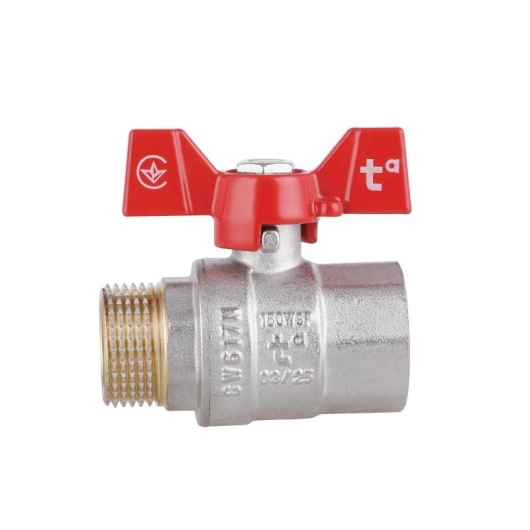 Кран шаровой Thermo Alliance Standart 3/4" ВН для воды (бабочка) SD607NW20PN40 купить в САНН Одесса, изображение 4