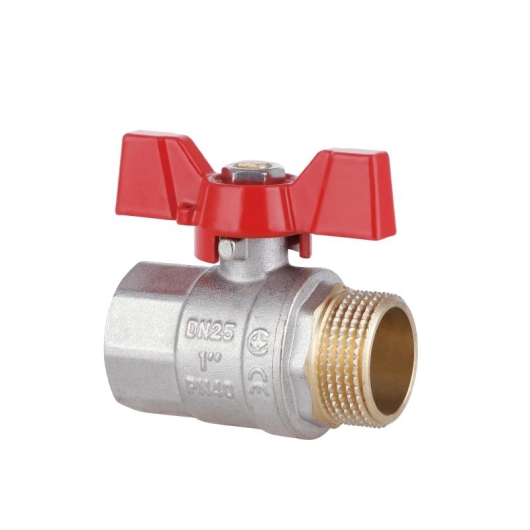 Кран шаровой Thermo Alliance Standart 1" ВН для воды (бабочка) SD607NW25PN40 купить в САНН Одесса, изображение 3