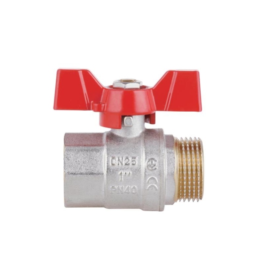 Кран шаровой Thermo Alliance Standart 1" ВН для воды (бабочка) SD607NW25PN40 купить в САНН Одесса, изображение 5