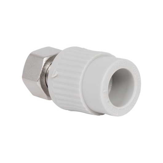 Муфта PPR Thermo Alliance с накидной гайкой 20х1/2" купить в САНН Одесса, изображение 3