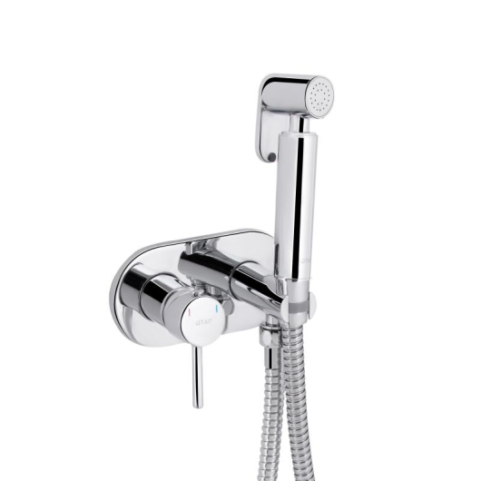 Набор для гигиенического душа Qtap Inspai-Varius округлый QTINSVARCRMV00440501 Chrome купить в САНН Одесса, изображение 3