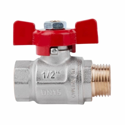 Кран шаровой Icma 1/2" прямой №351 купить в САНН Одесса, изображение 3