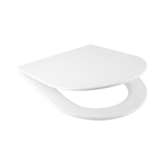 Сидіння для унітаза Qtap (Jay 520,640, Swan 520,640) з мікроліфтом Slim QT1699SC5176W купити в САНН Одеса, зображення 3