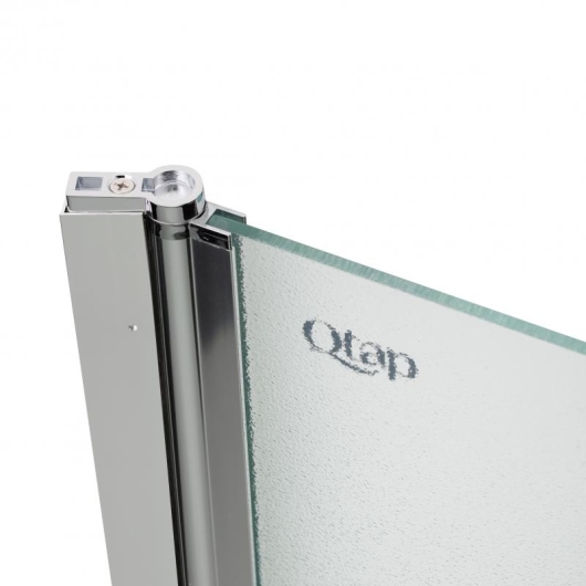 Штора на ванну Qtap Standard CRM407513APL стекло Pear 6 мм, 75х140 см, левая купить в САНН Одесса, изображение 5