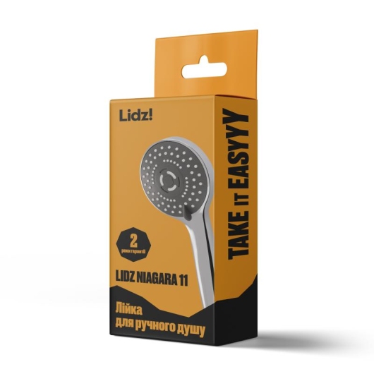 Лейка для ручного душа Lidz Niagara 11 98 мм округлая LDNIA11CRM35464 Chrome купить в САНН Одесса, изображение 5