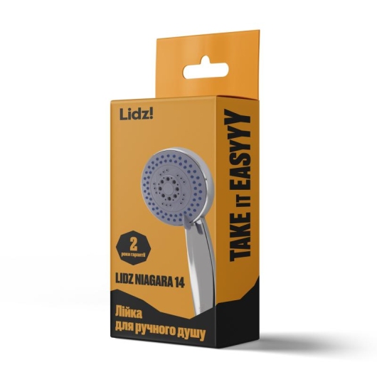 Лейка для ручного душа Lidz Niagara 14 95 мм округлая LDNIA14CRM35465 Chrome купить в САНН Одесса, изображение 5