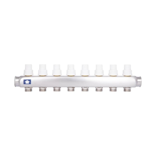 Коллектор с расходомерами Thermo Alliance Standart 1" 8 выходов SD0048 купить в САНН Одесса, изображение 5