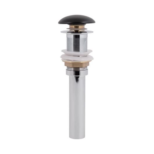 Донный клапан для раковины Qtap PU03 225х70х70 Matt black купить в САНН Одесса, изображение 3