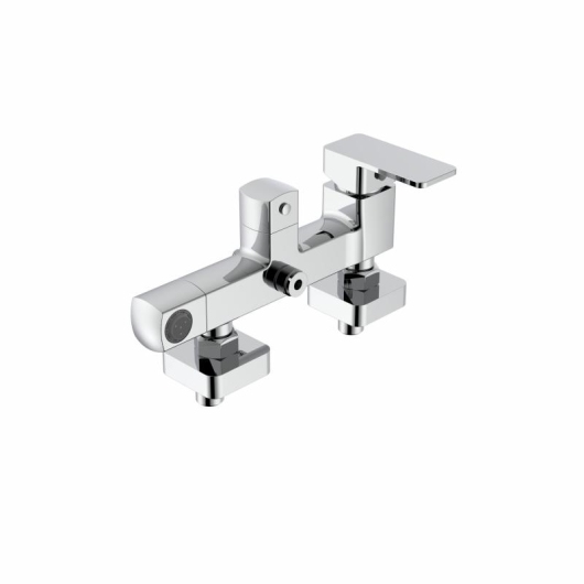 Душова система для кабіни Qtap Capricorn на три споживачі (з виливом) 53103KNC Chrome купити в САНН Одеса, зображення 3