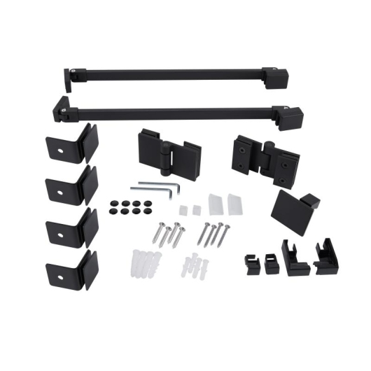 Душевая кабина Qtap Capricorn BLA10128RC6 120x80 см, стекло Clear 6 мм, покрытие CalcLess без поддона купить в САНН Одесса, изображение 8