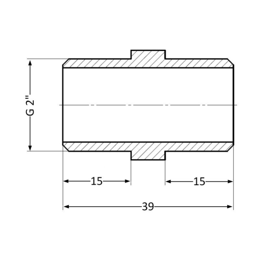 Ниппель Thermo Alliance Standart 2" НР SD4075050 купить в САНН Одесса, изображение 2