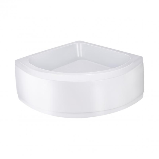 Lidz Latwa SC80x80.SAT.MID.FR Душевая кабина полукруглая, стекло Frost 4 мм + Lidz Душевой поддон KAPIELKA ST80x80x26, с панелью купить в САНН Одесса, изображение 11