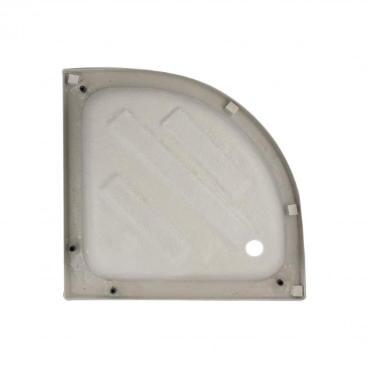 Lidz Latwa SC80x80.SAT.MID.FR Душевая кабина полукруглая, стекло Frost 4 мм + Lidz Душевой поддон KAPIELKA ST80x80x26, с панелью купить в САНН Одесса, изображение 12