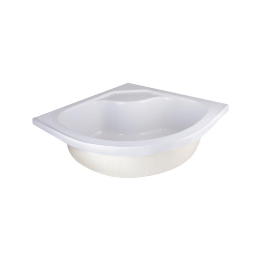Lidz Latwa SC90x90.SAT.HIGH.GR Душевая кабина полукруглая, стекло тон 4 мм + Lidz Душевой поддон KAPIELKA ST90x90x41, с панелью купить в САНН Одесса, изображение 11