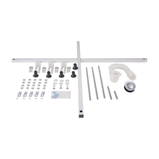 Lidz Latwa SC90x90.SAT.HIGH.GR Душевая кабина полукруглая, стекло тон 4 мм + Lidz Душевой поддон KAPIELKA ST90x90x41, с панелью купить в САНН Одесса, изображение 15
