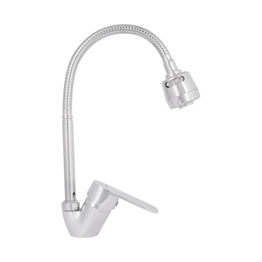 Смеситель для кухни Lidz Tani 008F4 с гибким изливом (k40) LDTAN008F4CRM44972 Chrome купить в САНН Одесса, изображение 4