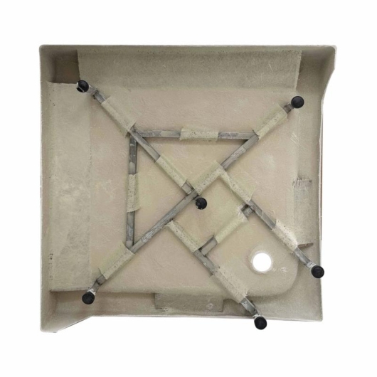 Lidz Wawel SC80x80.SAT.LOW.FR Душевая кабина квадратная, стекло Frost 4 мм + Lidz Душевой поддон KAPIELKA ST80x80х14 купить в САНН Одесса, изображение 11
