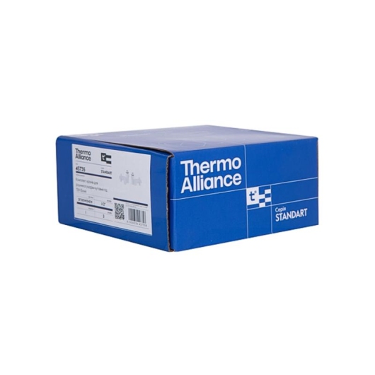 Комплект кранов Thermo Alliance Standart 1/2" белый, для полотенцесушителя угловой SF395W15HEW купить в САНН Одесса, изображение 8