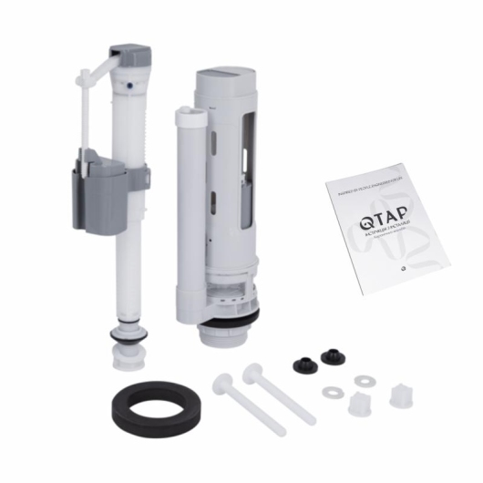 Унитаз-компакт Qtap Cardinal Ultra Quiet безободковый с сиденьем Soft-close QT04222168AUQ3W купить в САНН Одесса, изображение 11