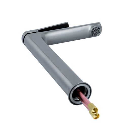 Смеситель для раковины Qtap Slavonice высокий QTSLA269GMB45925 Gunmetal Black PVD купить в САНН Одесса, изображение 3