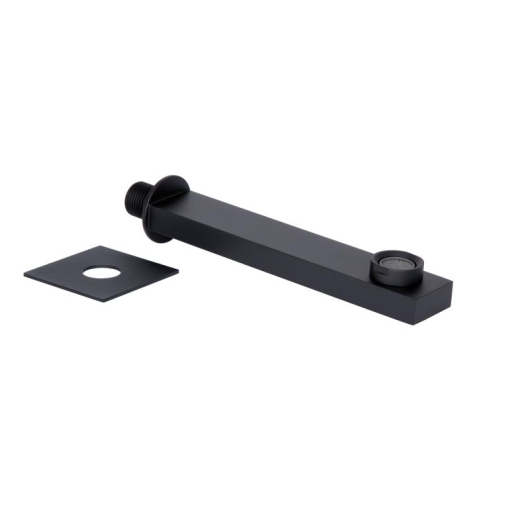Излив для систем скрытого монтажа Qtap Vytok 180 мм прямоугольный QTVYT246BLM45933 Black Matt купить в САНН Одесса, изображение 4