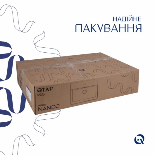 Раковина Qtap Nando LT 610х420х140 White QT12116146W купить в САНН Одесса, изображение 6
