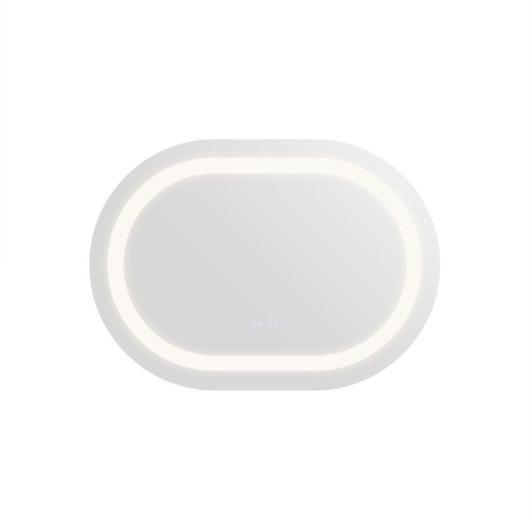 Зеркало Qtap Gemini 600х800 с LED-подсветкой Touch, с антизапотеванием, с диммером, рег. темп. цвета (3000-6500K) QT2578R6080 купить в САНН Одесса, изображение 6
